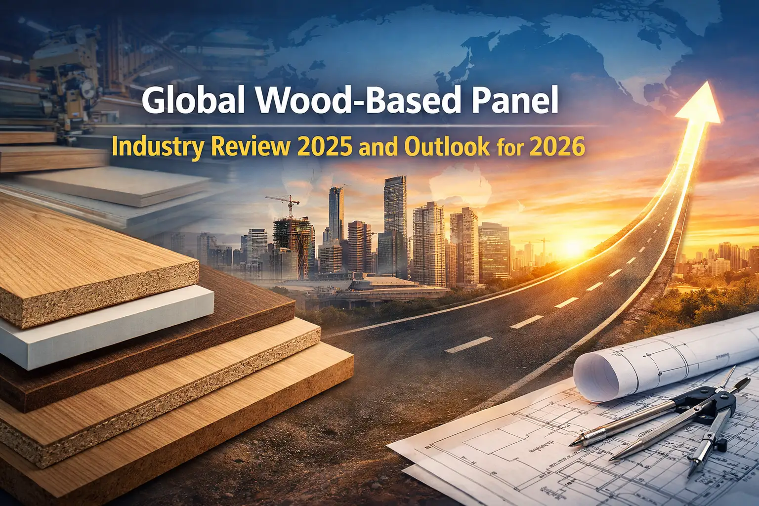 ग्लोबल वुड-आधारित पैनल उद्योग समीक्षा 2025 और 2026 के लिए आउटलुक